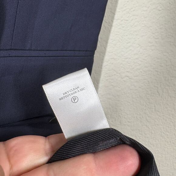 ALC Womens 6 Jocelyn Tailored Mini Dress Maritime Navy Blue Collar Sleeveless - Picture 8 of 9